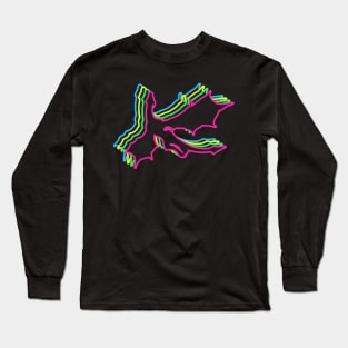 Dragon 80s Neon Long Sleeve T-Shirt